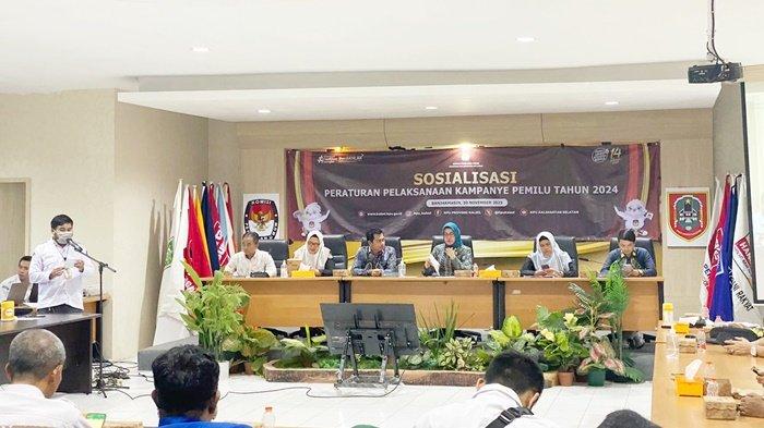 Hari Ketiga Kampanye, KPU Belum Terima Rencana Kedatangan Capres-Cawapres ke Kalsel