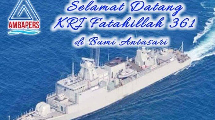Kapal Keruk Digerakkan Setiap Hari, Alur Barito Lancar 24 Jam, KRI Fatahilah 361 Sandar di Trisakti