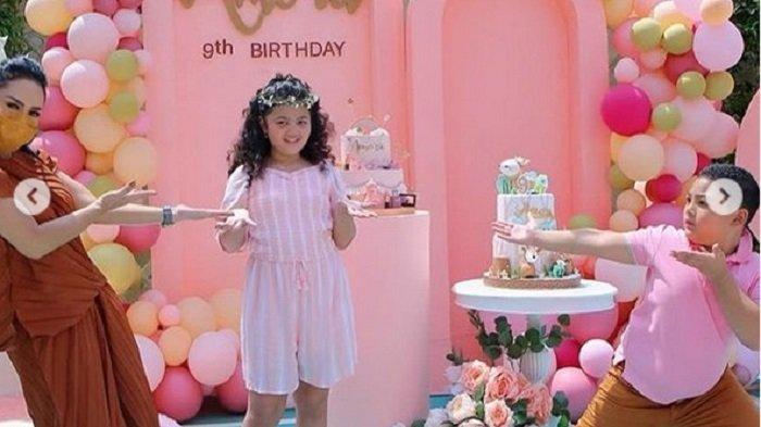 Tak Didampingi Raul Lemos, Krisdayanti Bikin Rayakan Ulang Tahun Mewah untuk Amora