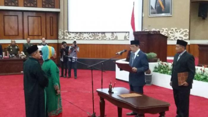 Akhirnya, Hj Putri Nor Hajjah Gantikan Almarhum Gunawan di DPRD Kalteng