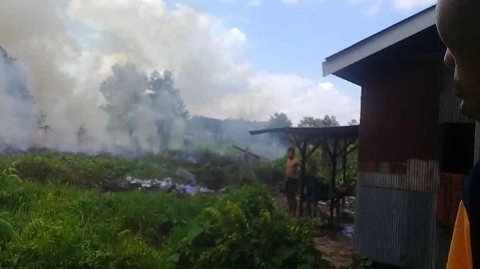 Karhutla Hanguskan Lahan di Belakang KUA Sungai Tabuk , BPBD Sebut Seluas Ini Lahan Terbakar