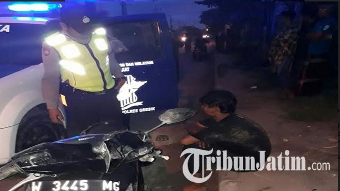 Motor Masuk Selokan Usai Pesta Miras, Pria Ini Tewas