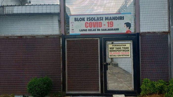 Rapid Test Reaktif, Lapas IIB Banjarbaru Isolasi Mandiri Napi Kiriman Rutan Lain