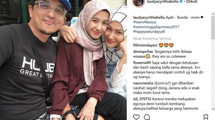 Terlalu Dekat dengan Mantannya Suami, Laudya Cynthia Bella Diingatkan,