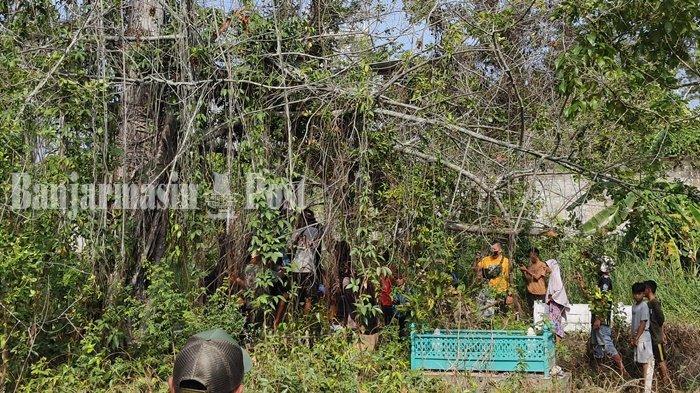 Ini Identitas Jenazah Pria Tergantung di Area Kuburan di Pasir Mas Banjarmasin
