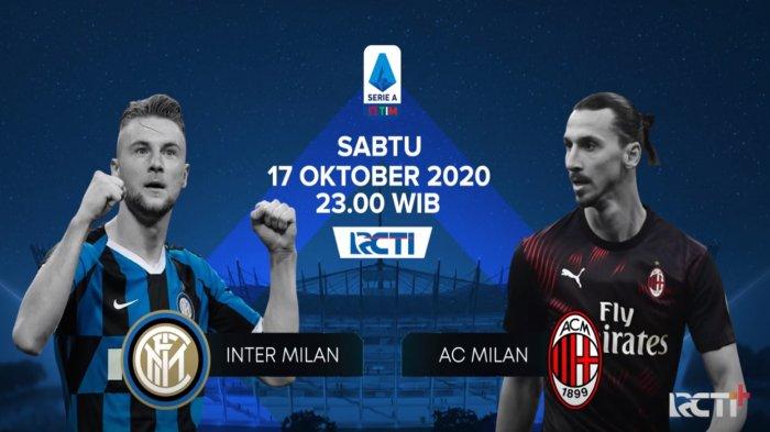 Siaran Langsung Beinsports 2 Inter Milan vs AC Milan Liga Italia, Rossoneri Tanpa Alexis Sanchez