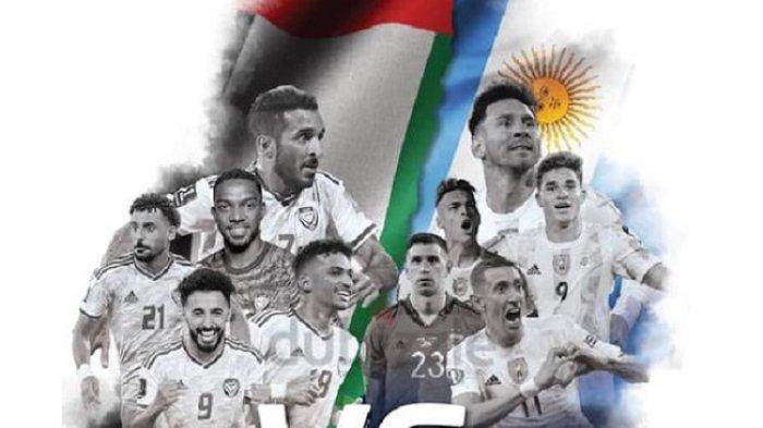 Tak Live SCTV! Link Live Score Gratis UAE vs Argentina Malam ini, Messi Serius Menangkan Laga