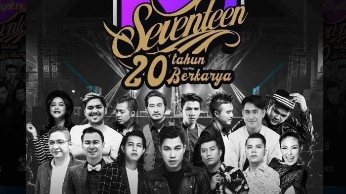 LINK Live Streaming RCTI Konser Seventeen 20 Tahun Berkarya Pukul 22.30 WIB