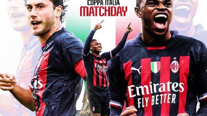 Link Streaming TVRI Live Bola AC Milan vs Torino Malam ini, Rafael Leao dan De Ketelaere Main