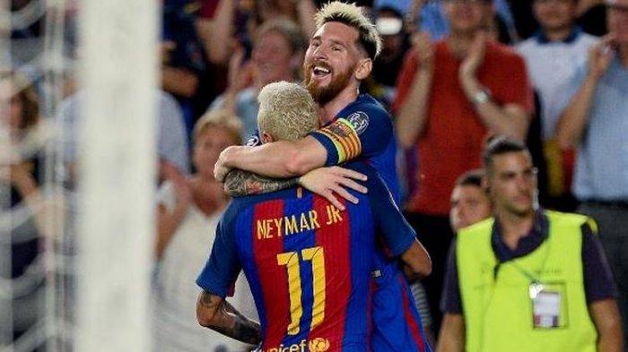 Mau Hengkang dari Barcelona, Muncul Isu Lionel Messi Ajak Neymar Gabung ke Manchester City