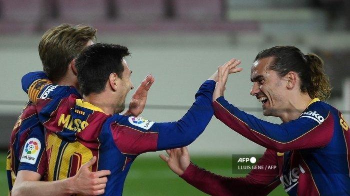 Susunan Pemain Eibar vs Barcelona Liga Spanyol Live Bein Sports, Lionel Messi Main