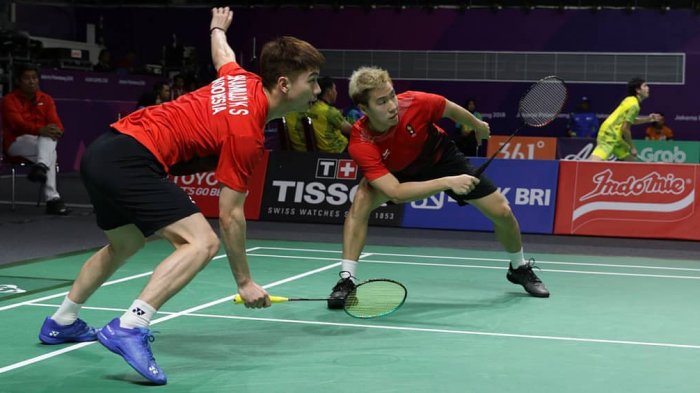 Jadwal Siaran Langsung Final Bulutangkis Asian Games 2018 Indonesia vs China di Indosiar