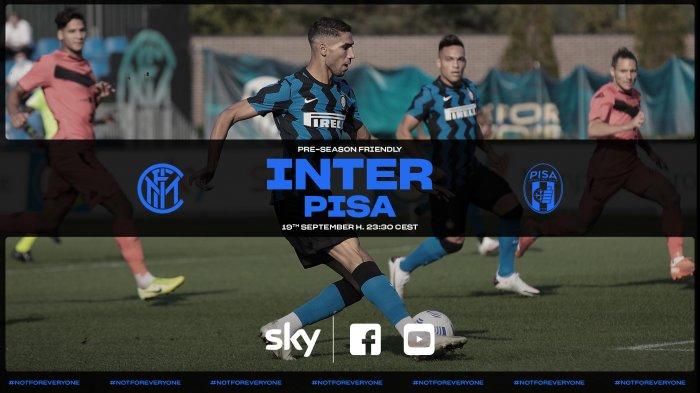 BERLANGSUNG! Live Streaming Inter vs Pisa, Link TV Online Youtube Inter Milan, Hakimi Main