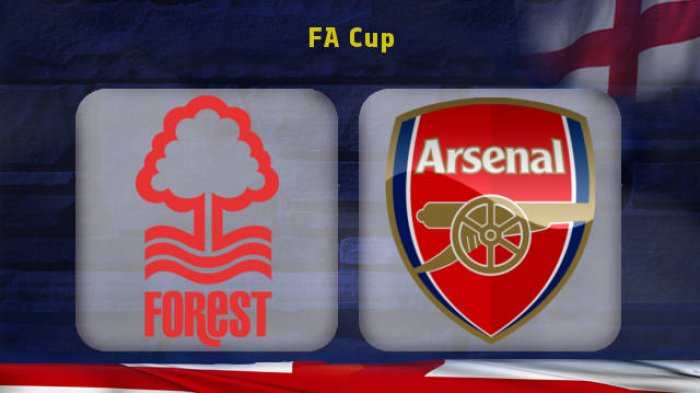 LIVE STREAMING beIN Sport Nottingham Forest vs Arsenal Malam Ini 23.00 WIB, Rekor 21 Tahun