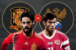 Jadwal Live Trans TV & Prediksi Susunan Pemain Spanyol vs Rusia di Babak 16 Besar Piala Dunia 2018
