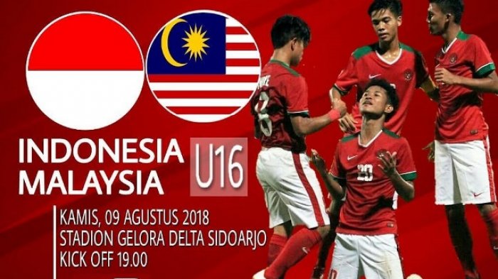 Link Live Streaming Indosiar Indonesia vs Malaysia, Ditunggu Thailand di Final Piala AFF U-16 2018