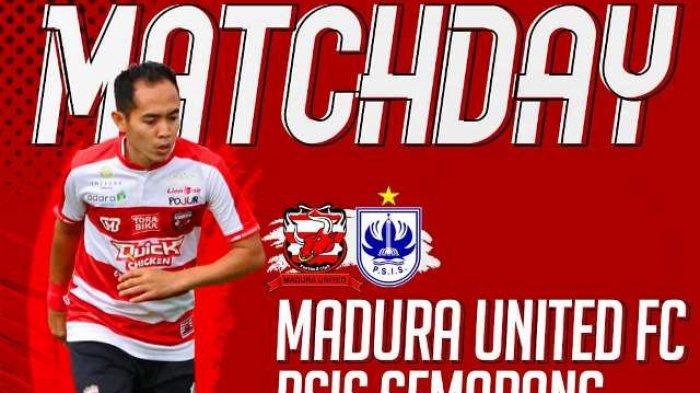 Link Live Streaming Madura United vs PSIS Semarang Liga 1 2018 via Live Streaming TV One Sore Ini