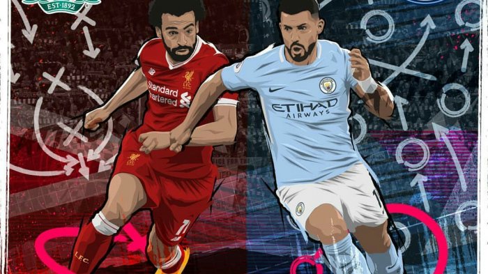 LINK Live Streaming Liverpool vs Man City Liga Inggris Tak di TV Online NetTV, Racikan Pep vs Klopp
