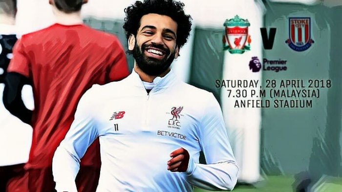 Jadwal Live TV Liga Inggris Pekan 36 Liverpool vs Stoke City Malam Ini - Pemanasan Liga Champion