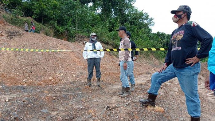 Pertambangan Tanpa Izin di Desa Rampah Dilaporkan ke Polres Banjar Kalsel