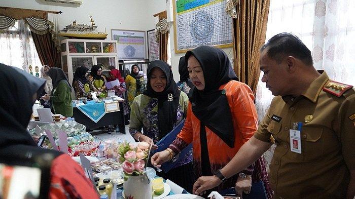 Meriahnya Jambore PKK Tanbu, Hj Wahyu Windarti Zairullah : Jadi Momen Wujudkan 10 Program PKK