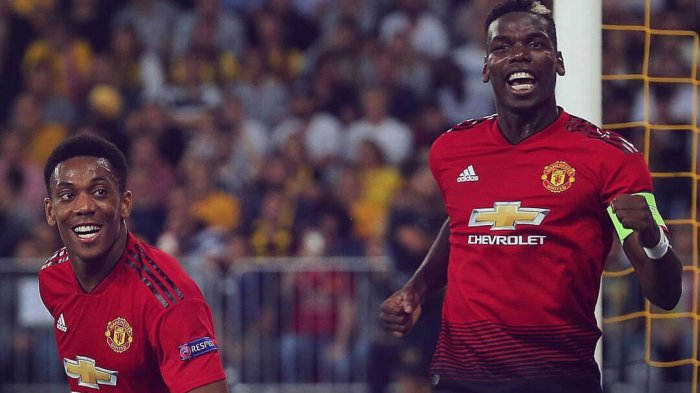Hasil Manchester United vs Wolverhampton Liga Inggris 2018 Babak I, Assist Pogba dan Gol Fred