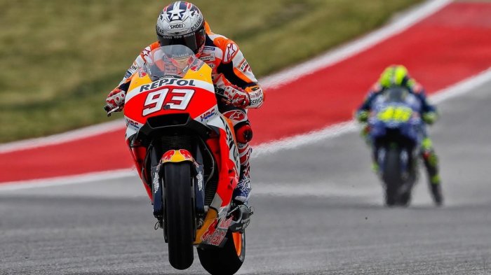 Hasil MotoGP Amerika 2018 di Circuit of The Americas: Marquez Juara Tanpa Perlawanan