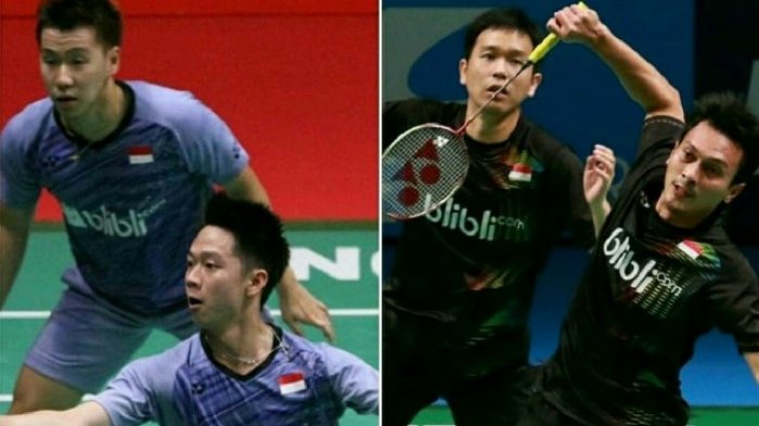 Link Live Streaming Semifinal India Open 2018 : Marcus/Kevin vs Hendra Ahsan Mulai 19.30 WIB