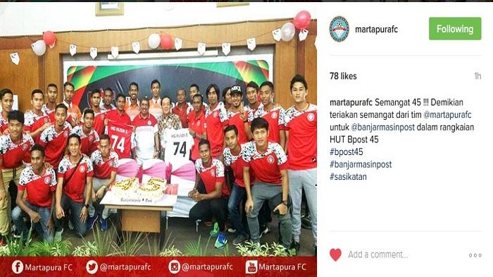 Manajemen Martpura FC Segera Panggil Pemain