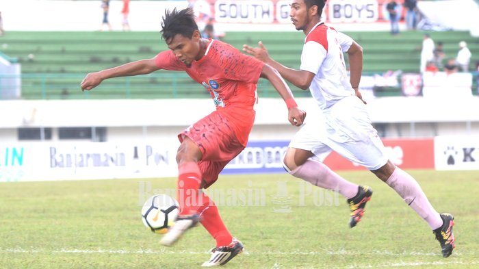 Hasil Martapura FC vs Blitar United - Gol! Mustaqim Bawa Martapura FC Unggul 2-1