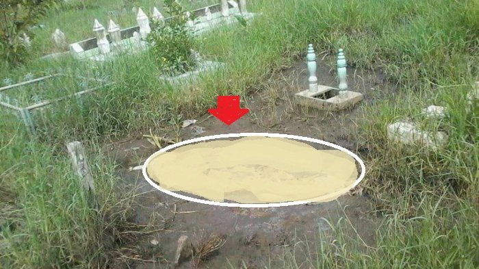 Geger Mayat Keluar Dari Kubur di Pontianak, Mayat Masih Utuh dengan Kain Kafan