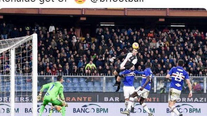 Hasil & Klasemen Liga Italia - Juventus ke Puncak Setelah Cristiano Ronaldo Cetak Gol Sambil Terbang