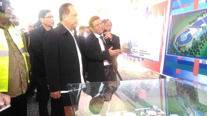 Menristek Dikti Muhammad Nasir Hadir di Peresmian Pembangunan Proyek 12 Gedung Baru ULM