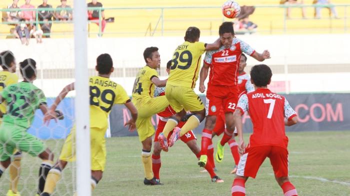 Martapura FC Imbangi Tuan Rumah Perserang dengan Skor 0-0