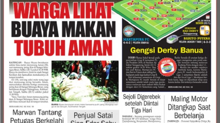 Astaga, Hilang Saat Pasang Jala Ikan, Ketika Ditemukan Warga Katingan Berada di Mulut Buaya Sebangau