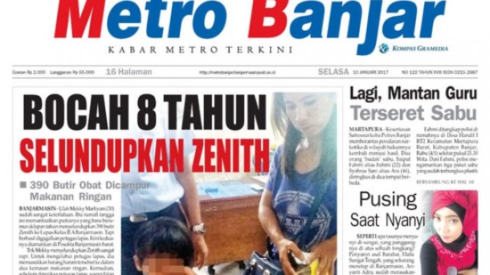 Bocah yang Mau Selundupkan Zenith ke Lapas Banjarmasin Terus Menangis Saat Ditanya Petugas