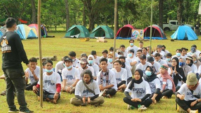Serunya Tanah Bumbu Millenials Camp 2020 Besutan Generasi Putih Anak Muda Pendukung Paslon ZR