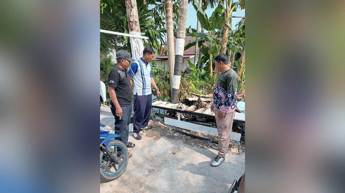 Bom Molotov Gegerkan Warga di Gang Ibu Kota Banjarmasin, Api Sempat Berkobar