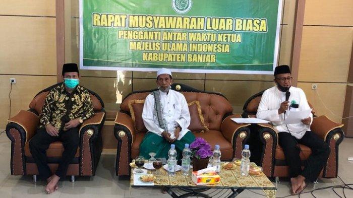 KH Muhammad Husein Terpilih Jadi Ketua MUI Kabupaten Banjar, Ini Prioritas Program Kerjanya