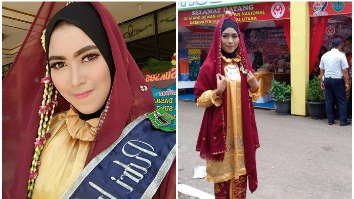 Obsesi Dara Cantik Dari HSU Ini Bisa Perkenalkan Tarian Kalsel Hingga Luar Negeri