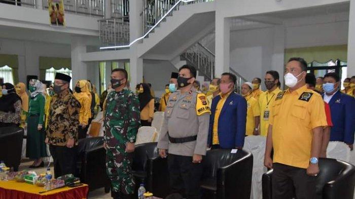 DPD Partai Golkar HSS Gelar Musda ke-10, Bupati HSS Minta Tak Hanya Perjuangkan Kepentingan Partai