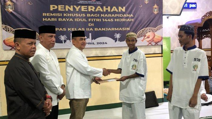 Sebanyak 7.387 Napi di Kalsel Dapat Remisi Lebaran, 50 di Antaranya Napi Perkara Korupsi