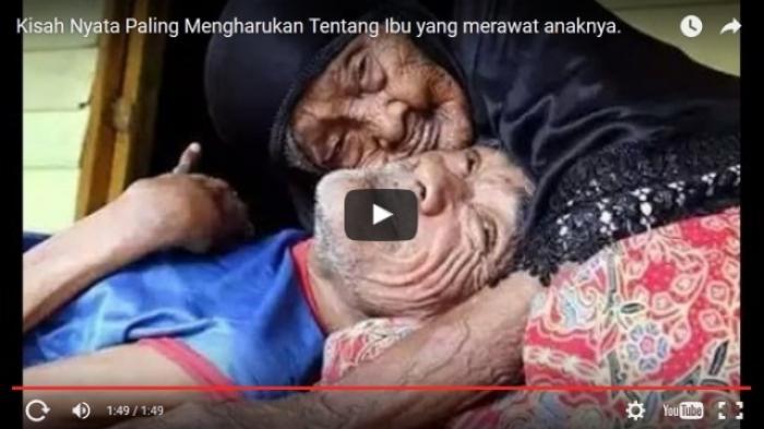 Merawat Sendiri Anak yang Cacat. Nenek 101 Tahun Ini Jadi Perbincangan Dunia