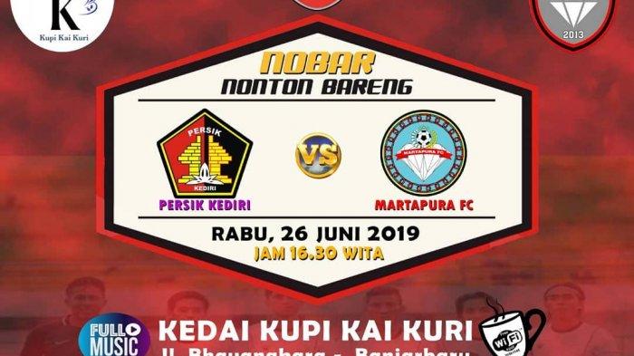 Persik vs Martapura FC: Live TV One, Monster Gelar Nonbar