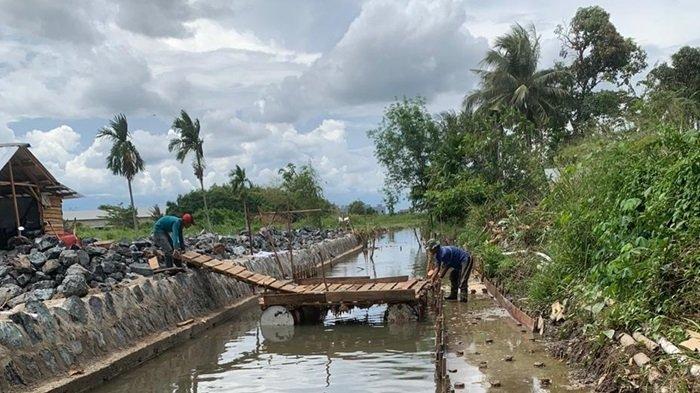 Kegiatan Normalisasi Sungai Durian Kampung Iwak Mentaos Banjarbaru Terus Berlanjut, Ini Harapannya