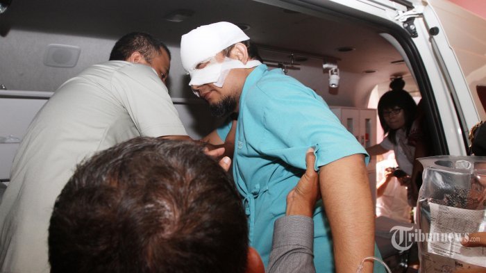 Polri Belum Ungkap Identitas Pelaku Penyiraman terhadap Novel