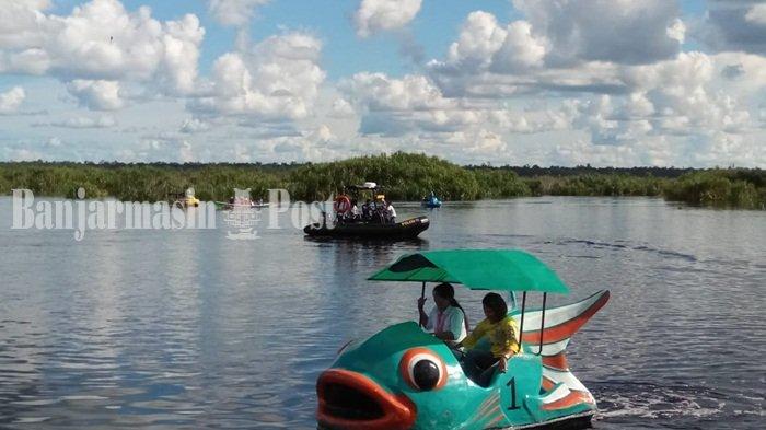 Eks Dermaga Kapal Dijadikan Tempat Wisata di Kawasan Taman Nasional Sebangau Kalteng
