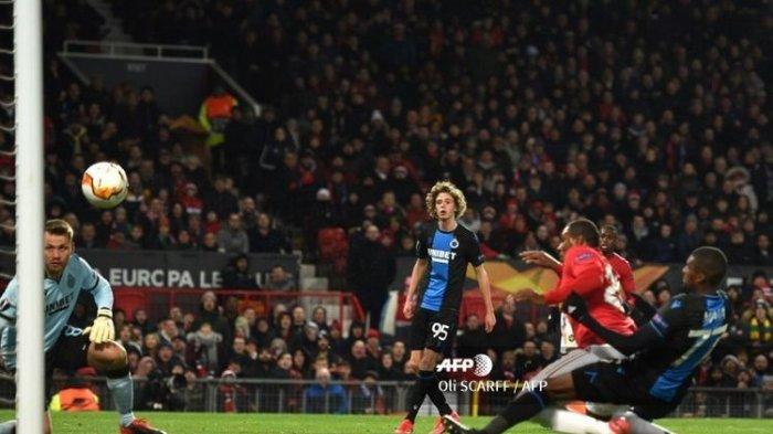 Man United Vs Club Brugge Liga Europa, Odion Ighalo Cetak Gol Perdana bagi Setan Merah