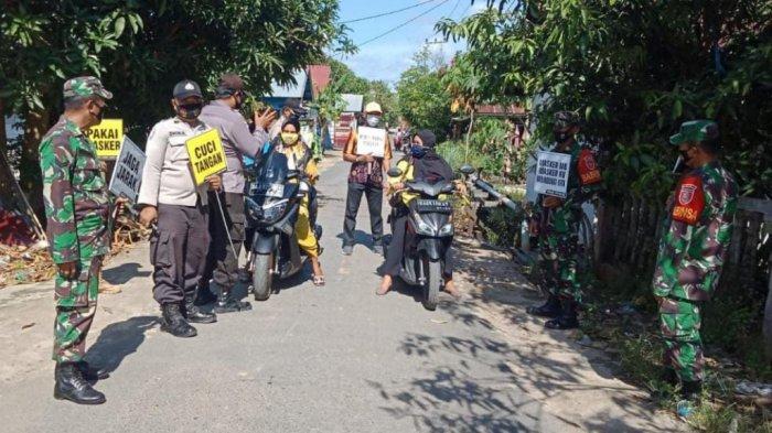 Wabah Corona Kalsel, Operasi Yustisi Gabungan Kembali Digelar di Kecamatan Candi Laras Utara