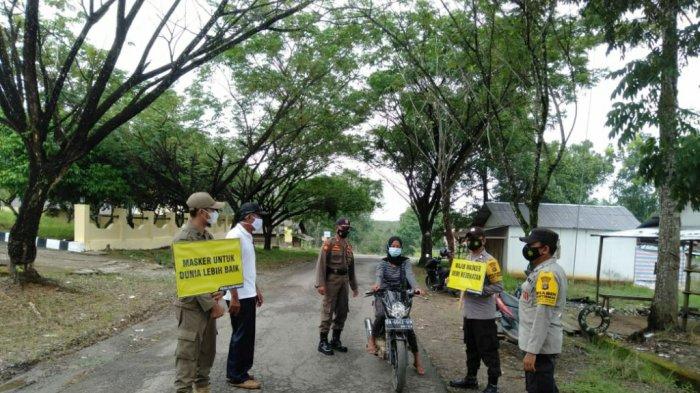 Wabah Corona Kalsel, Puluhan Warga Terjaring Operasi Yustisi di Pantai Cabe Tapin